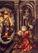 Jan Gossaert Mabuse Saint Luke Painting the Virgin oil painting reproduction